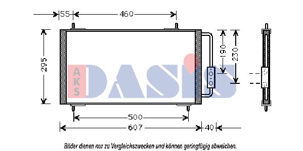 AKS DASIS kondensatorius, oro kondicionierius 022290N